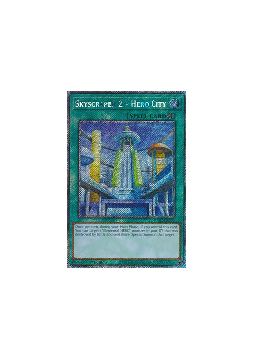 Skyscraper 2 - Hero City (V.1 - Platinum Secret Rare)