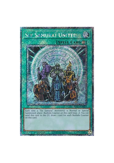 Six Samurai United (V.4 - Platinum Secret Rare)