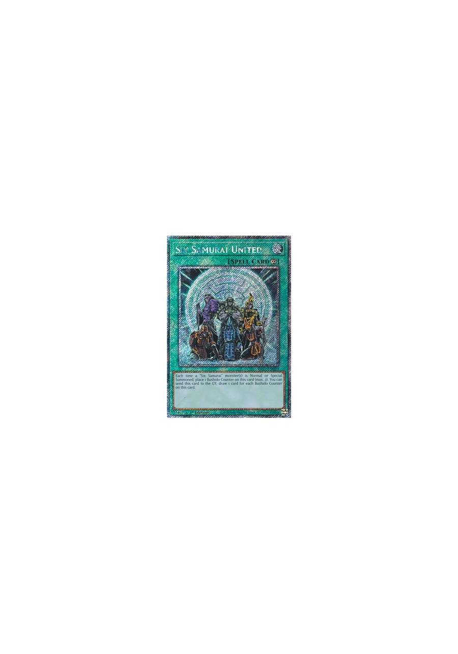 Six Samurai United (V.4 - Platinum Secret Rare)