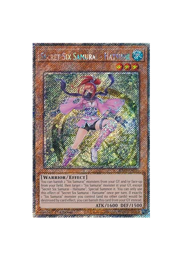 Secret Six Samurai - Hatsume (V.4 - Platinum Secret Rare)