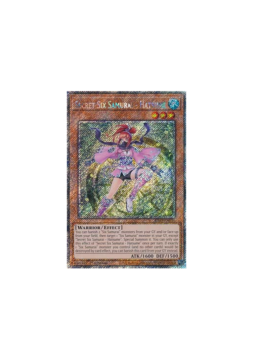 Secret Six Samurai - Hatsume (V.4 - Platinum Secret Rare)