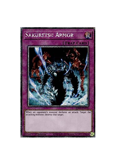 Sakuretsu Armor (V.1 - Platinum Secret Rare)