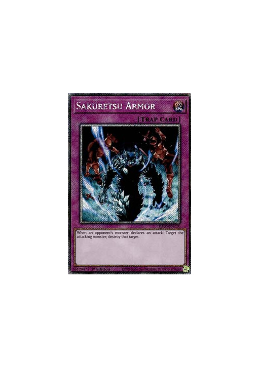 Sakuretsu Armor (V.1 - Platinum Secret Rare)