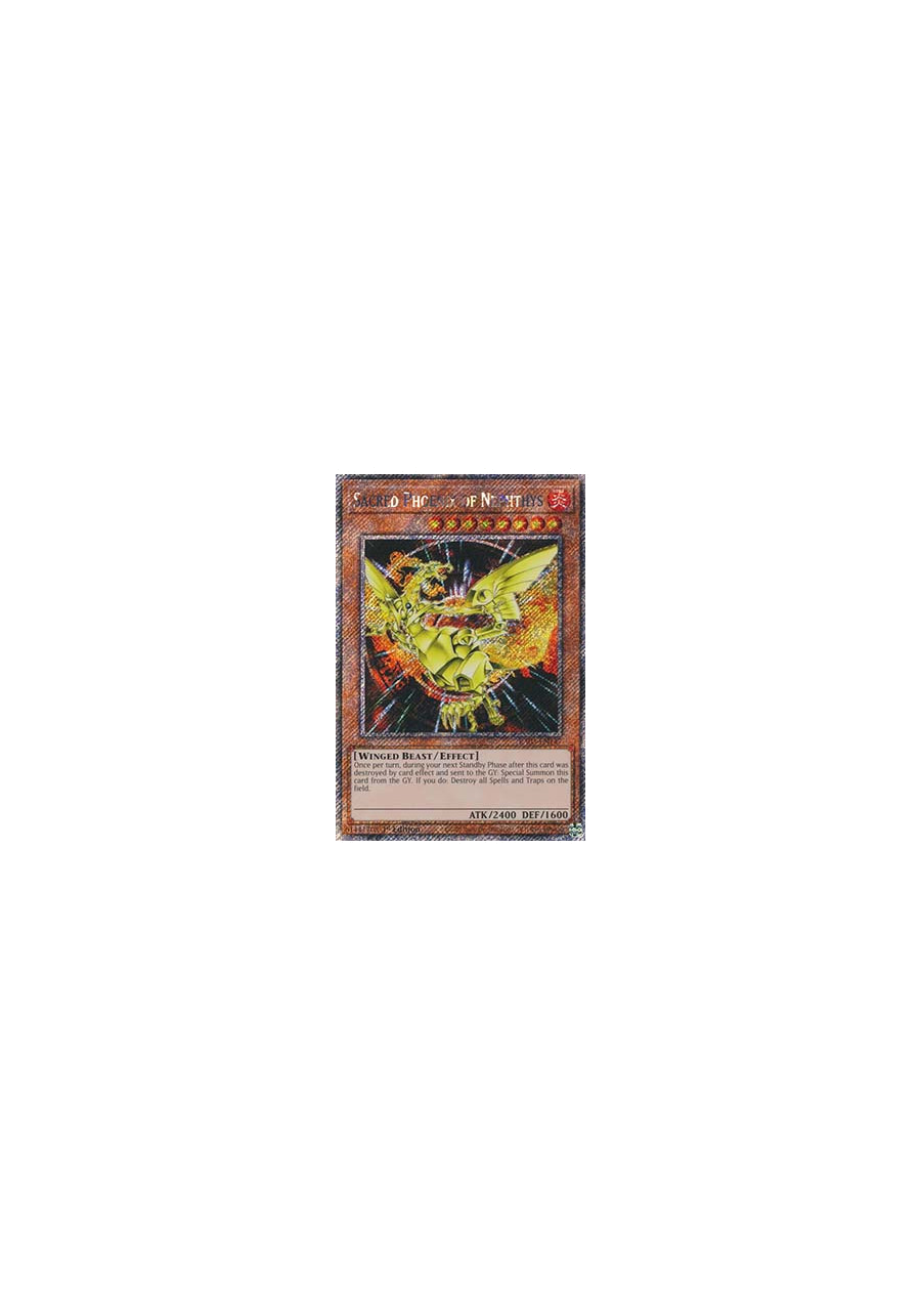Sacred Phoenix of Nephthys (V.1 - Platinum Secret Rare)