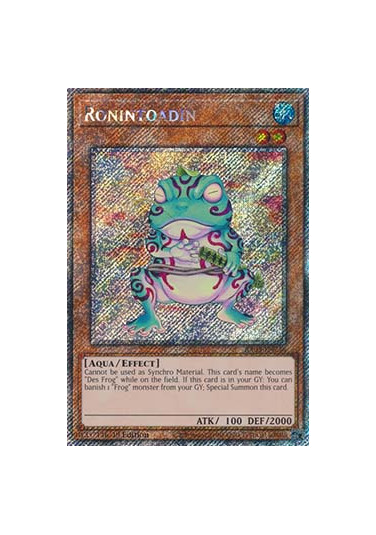 Ronintoadin (V.1 - Platinum Secret Rare)