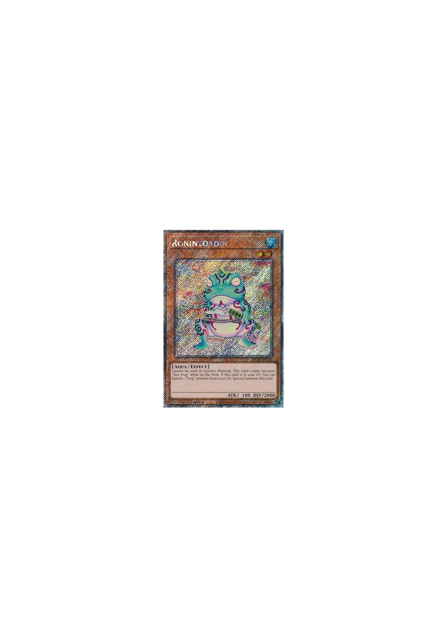 Ronintoadin (V.1 - Platinum Secret Rare)