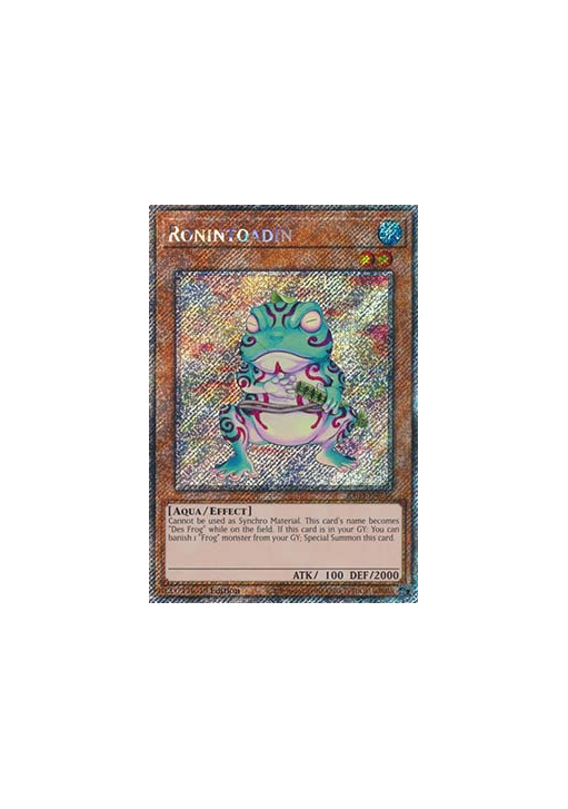 Ronintoadin (V.1 - Platinum Secret Rare)
