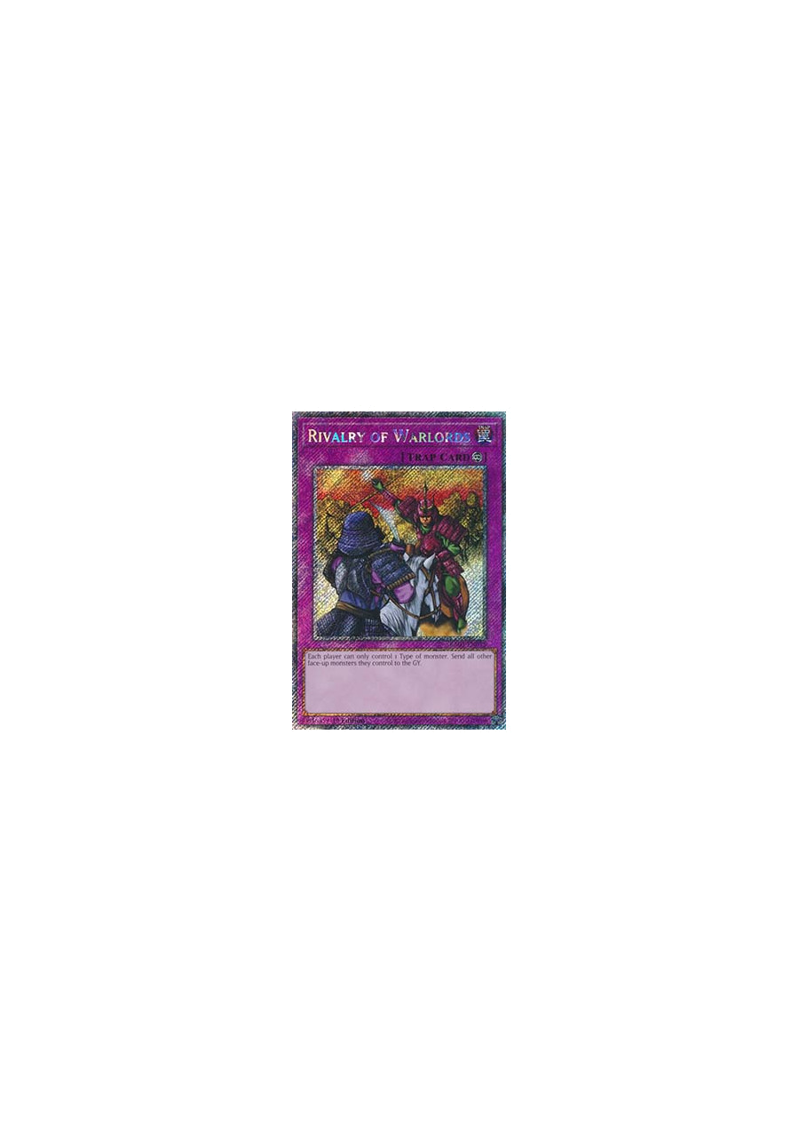 Rivalry of Warlords (V.4 - Platinum Secret Rare)