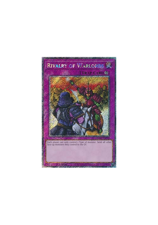 Rivalry of Warlords (V.4 - Platinum Secret Rare)