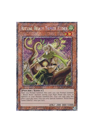 Ritual Beast Tamer Elder (V.4 - Platinum Secret Rare)