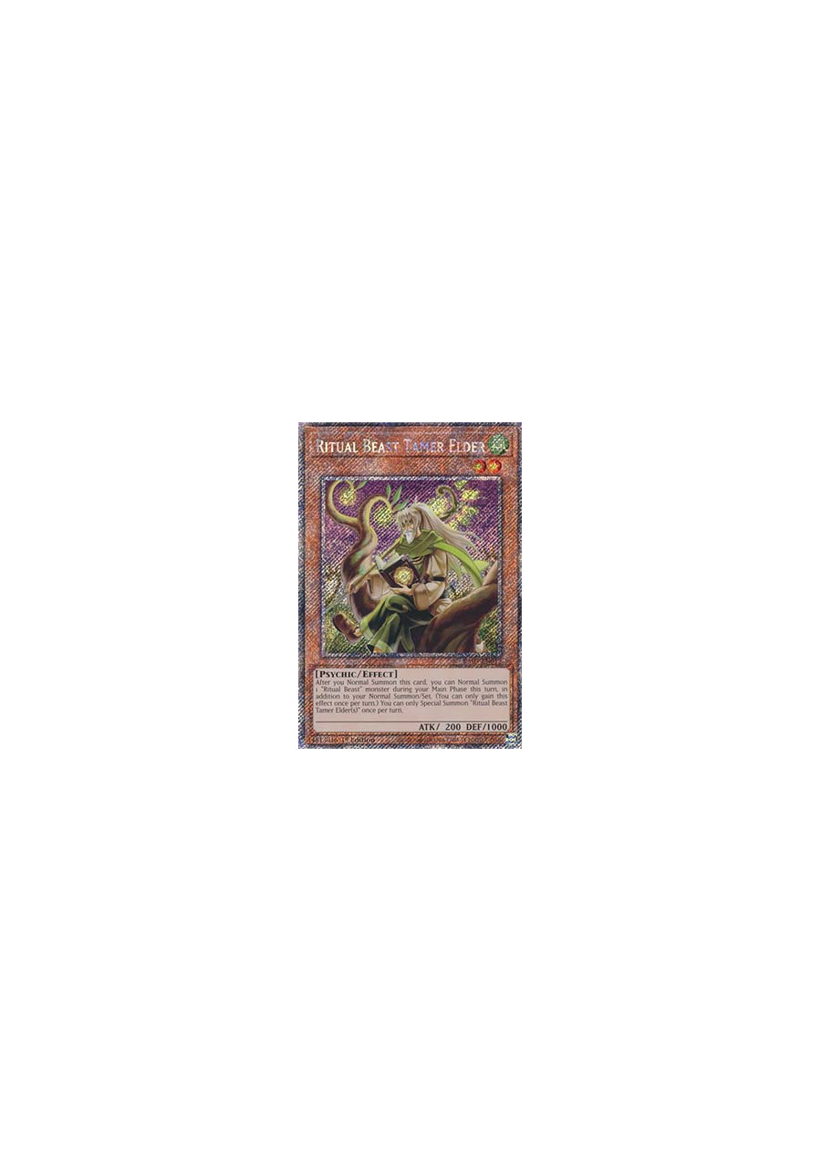 Ritual Beast Tamer Elder (V.4 - Platinum Secret Rare)