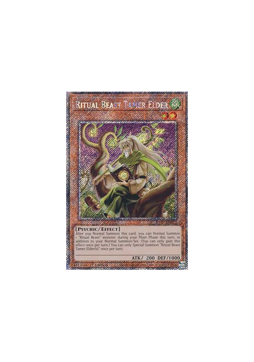 Ritual Beast Tamer Elder (V.4 - Platinum Secret Rare)