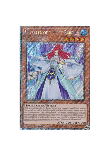 Revealer of the Ice Barrier (V.4 - Platinum Secret Rare)