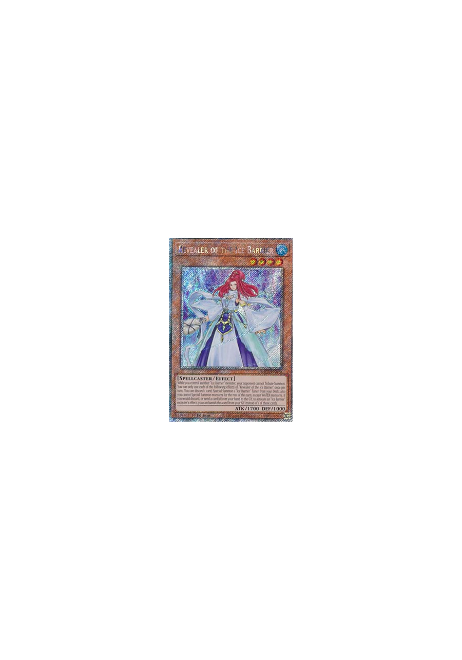 Revealer of the Ice Barrier (V.4 - Platinum Secret Rare)