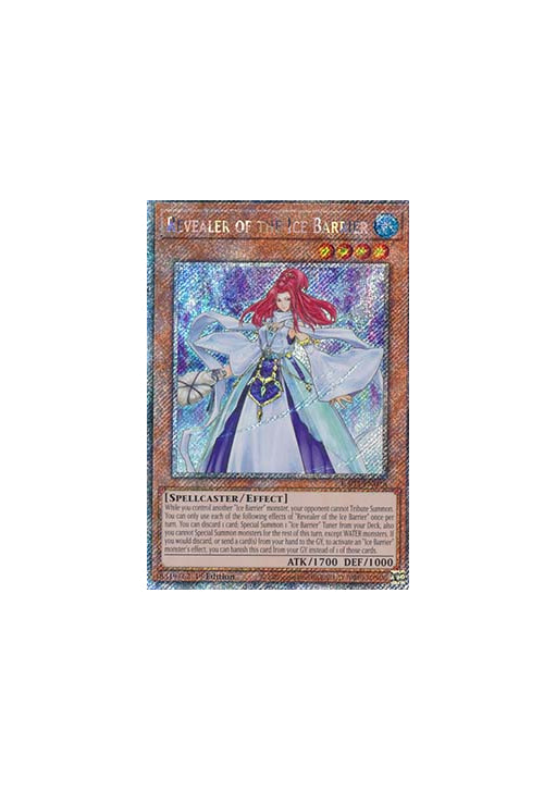 Revealer of the Ice Barrier (V.4 - Platinum Secret Rare)