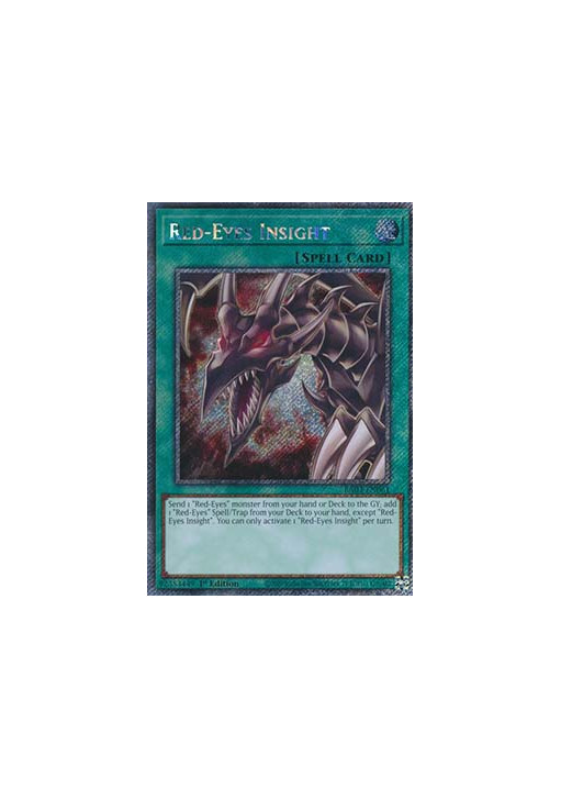 Red-Eyes Insight (V.4 - Platinum Secret Rare)