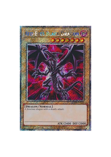 Red-Eyes Black Dragon (V.1 - Platinum Secret Rare)