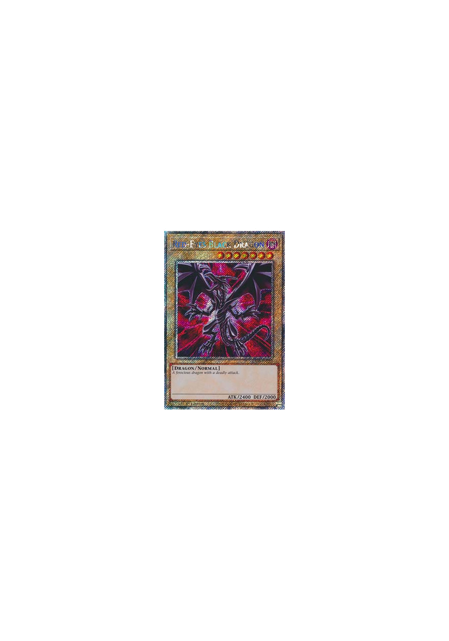 Red-Eyes Black Dragon (V.1 - Platinum Secret Rare)