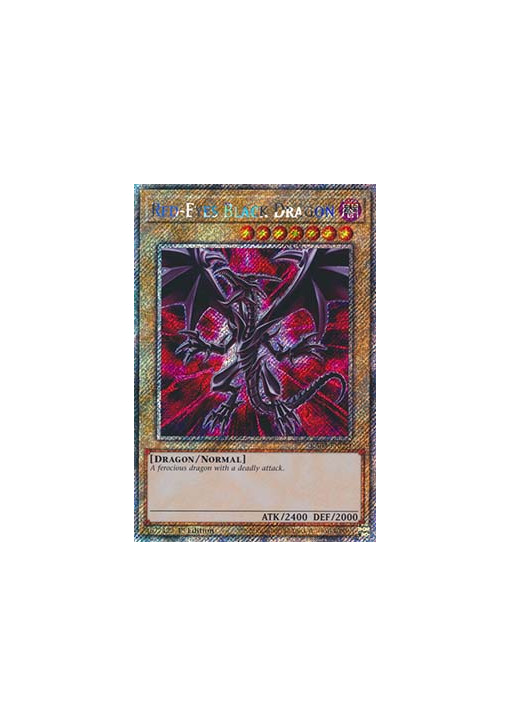 Red-Eyes Black Dragon (V.1 - Platinum Secret Rare)