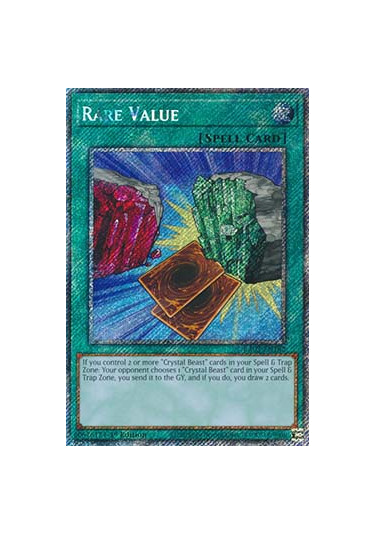 Rare Value (V.1 - Platinum Secret Rare)