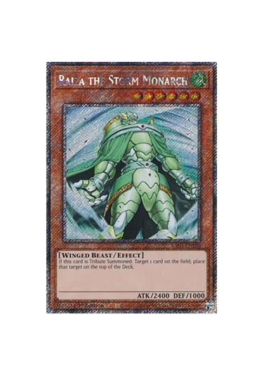 Raiza the Storm Monarch (V.1 - Platinum Secret Rare)