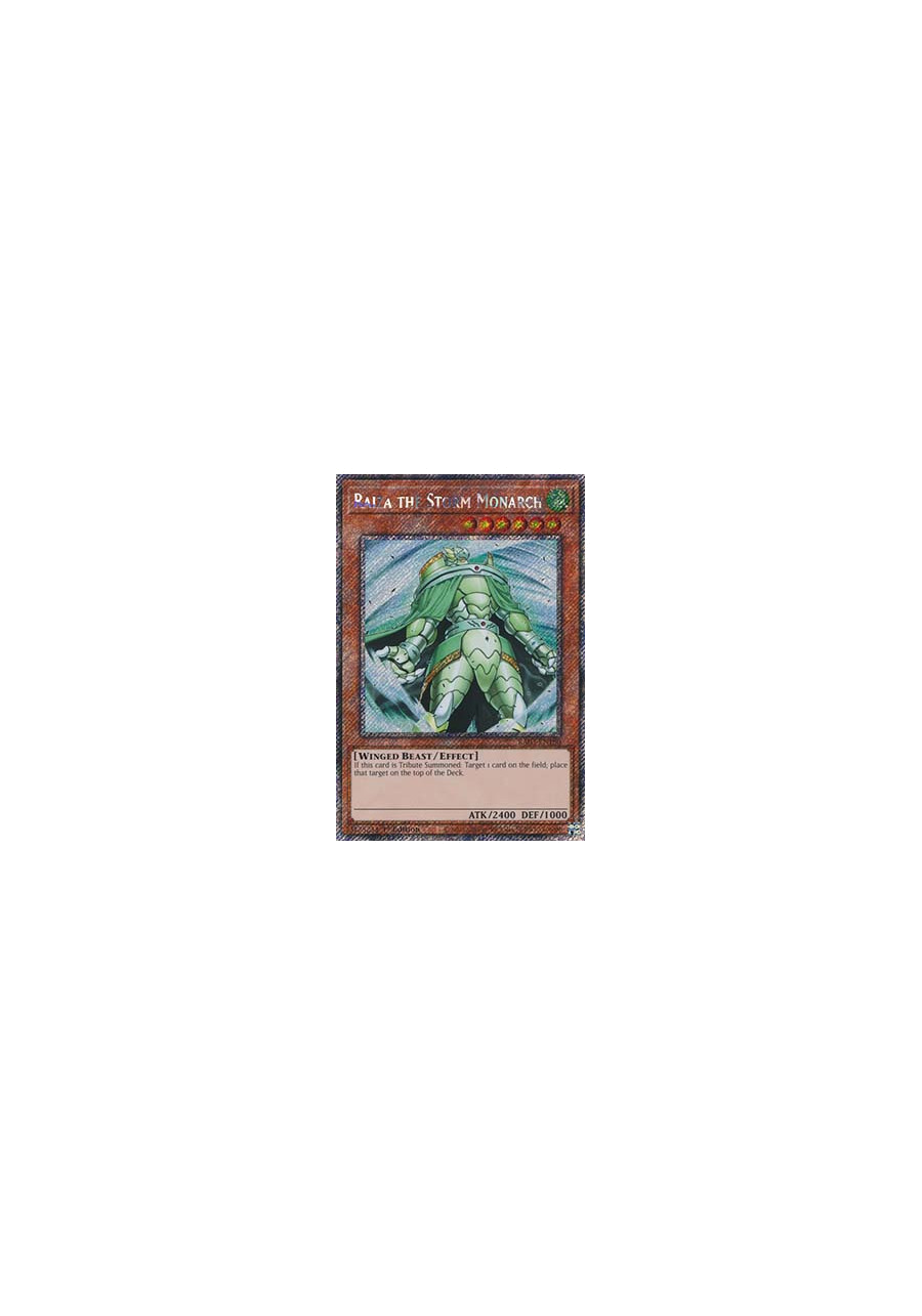 Raiza the Storm Monarch (V.1 - Platinum Secret Rare)