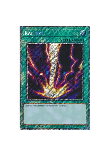 Raigeki (V.1 - Platinum Secret Rare)