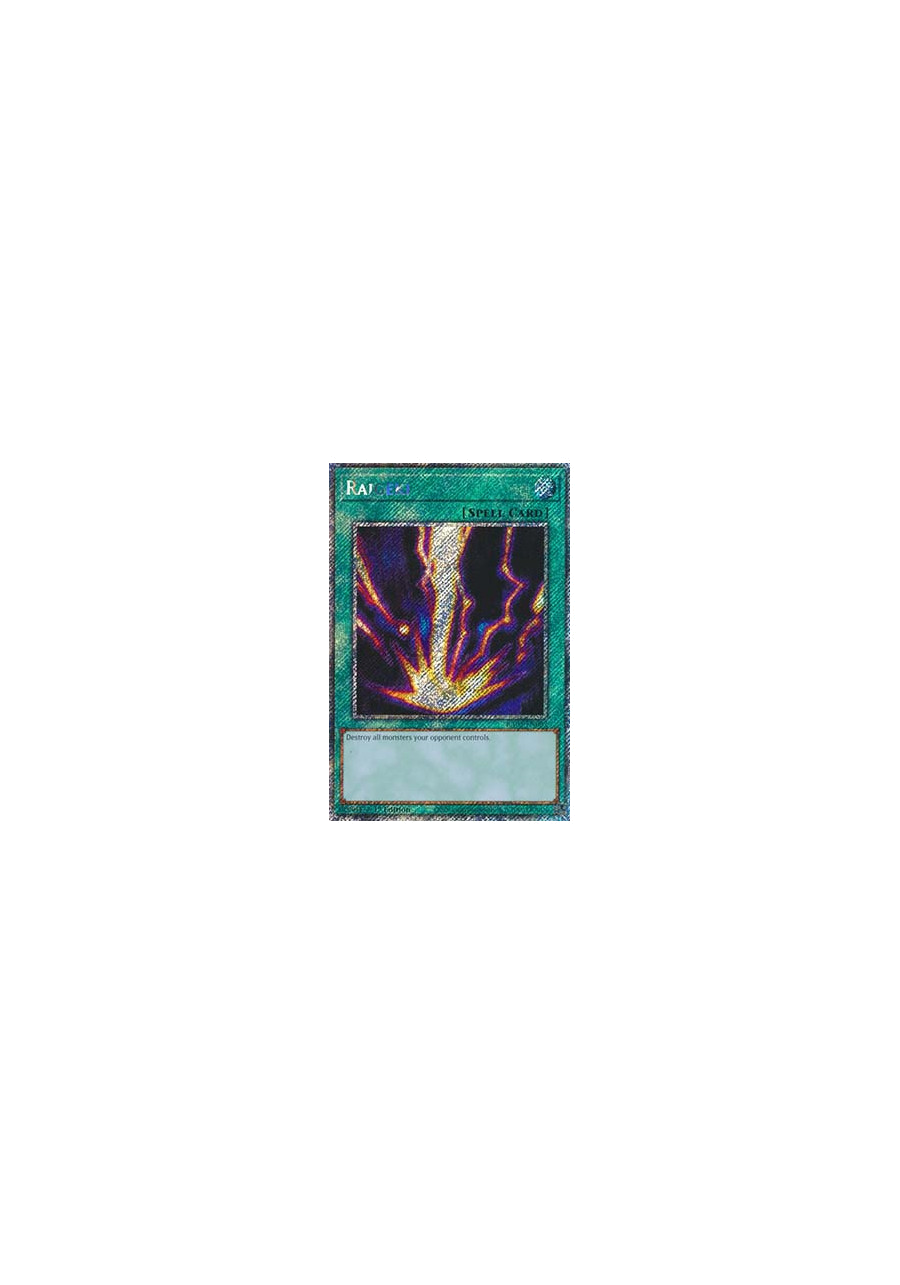 Raigeki (V.1 - Platinum Secret Rare)