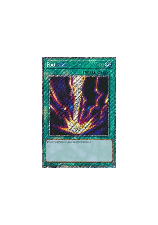Raigeki (V.1 - Platinum Secret Rare)