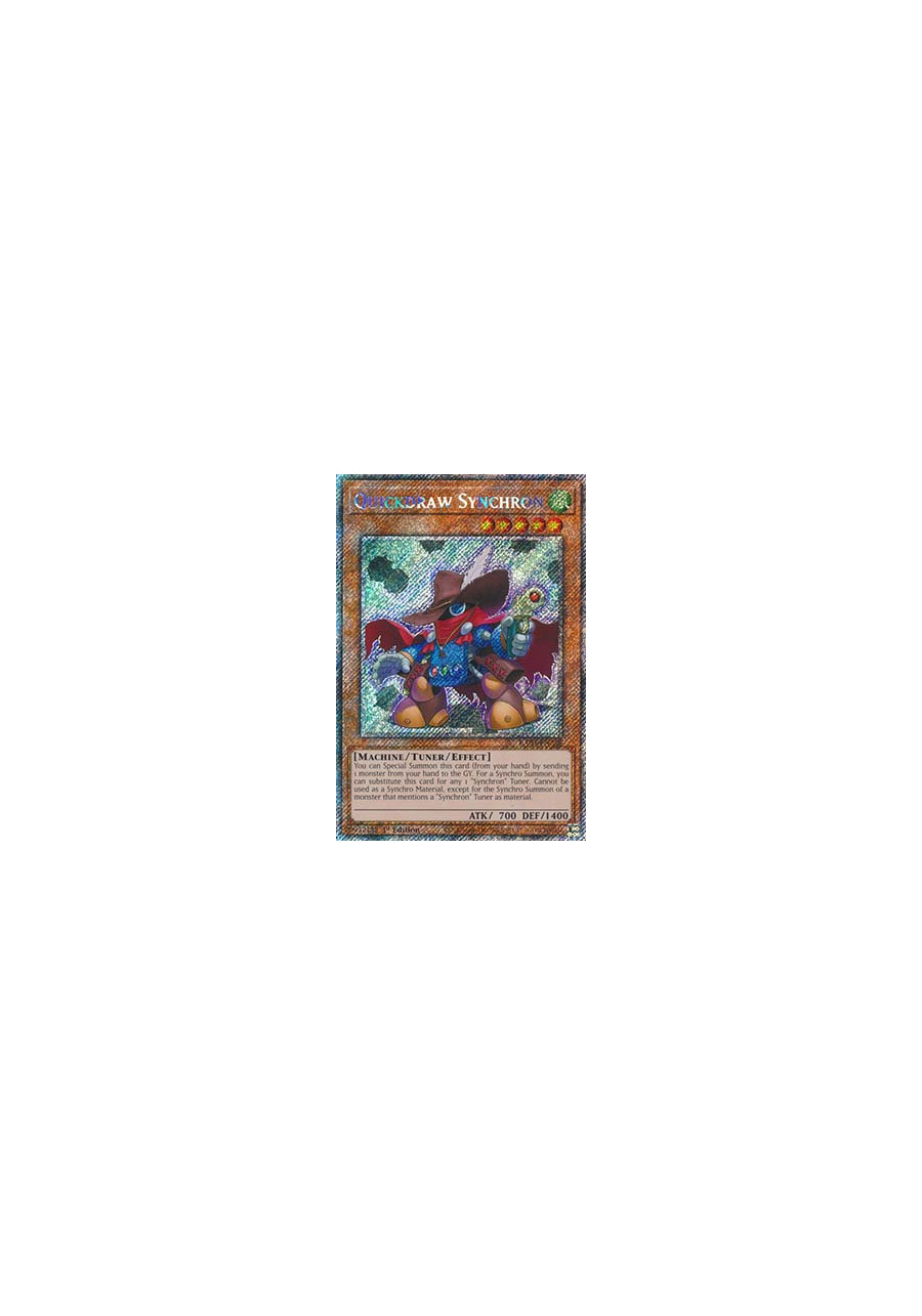 Quickdraw Synchron (V.1 - Platinum Secret Rare)