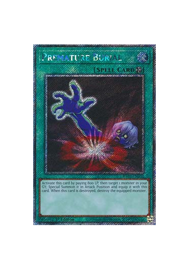 Premature Burial (V.1 - Platinum Secret Rare)