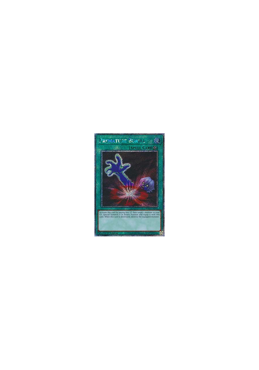 Premature Burial (V.1 - Platinum Secret Rare)