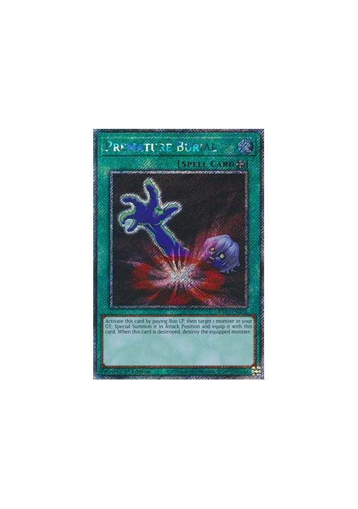 Premature Burial (V.1 - Platinum Secret Rare)