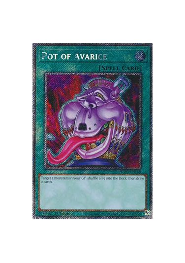 Pot of Avarice (V.1 - Platinum Secret Rare)