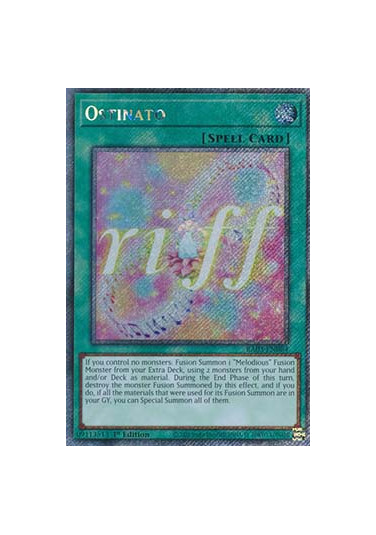 Ostinato (V.4 - Platinum Secret Rare)