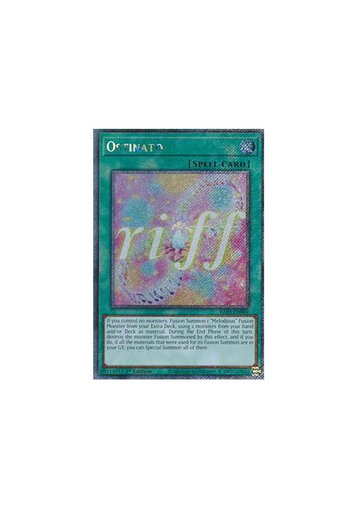 Ostinato (V.4 - Platinum Secret Rare)