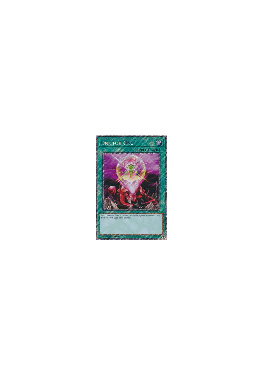One for One (V.7 - Platinum Secret Rare)