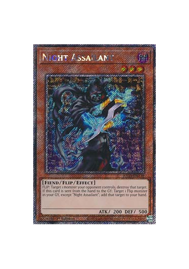Night Assailant (V.1 - Platinum Secret Rare)