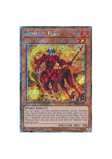 Nemeses Flag (V.4 - Platinum Secret Rare)