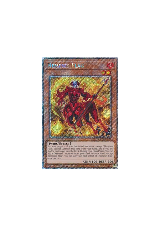 Nemeses Flag (V.4 - Platinum Secret Rare)