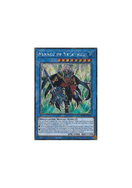 Nekroz of Valkyrus (V.1 - Platinum Secret Rare)