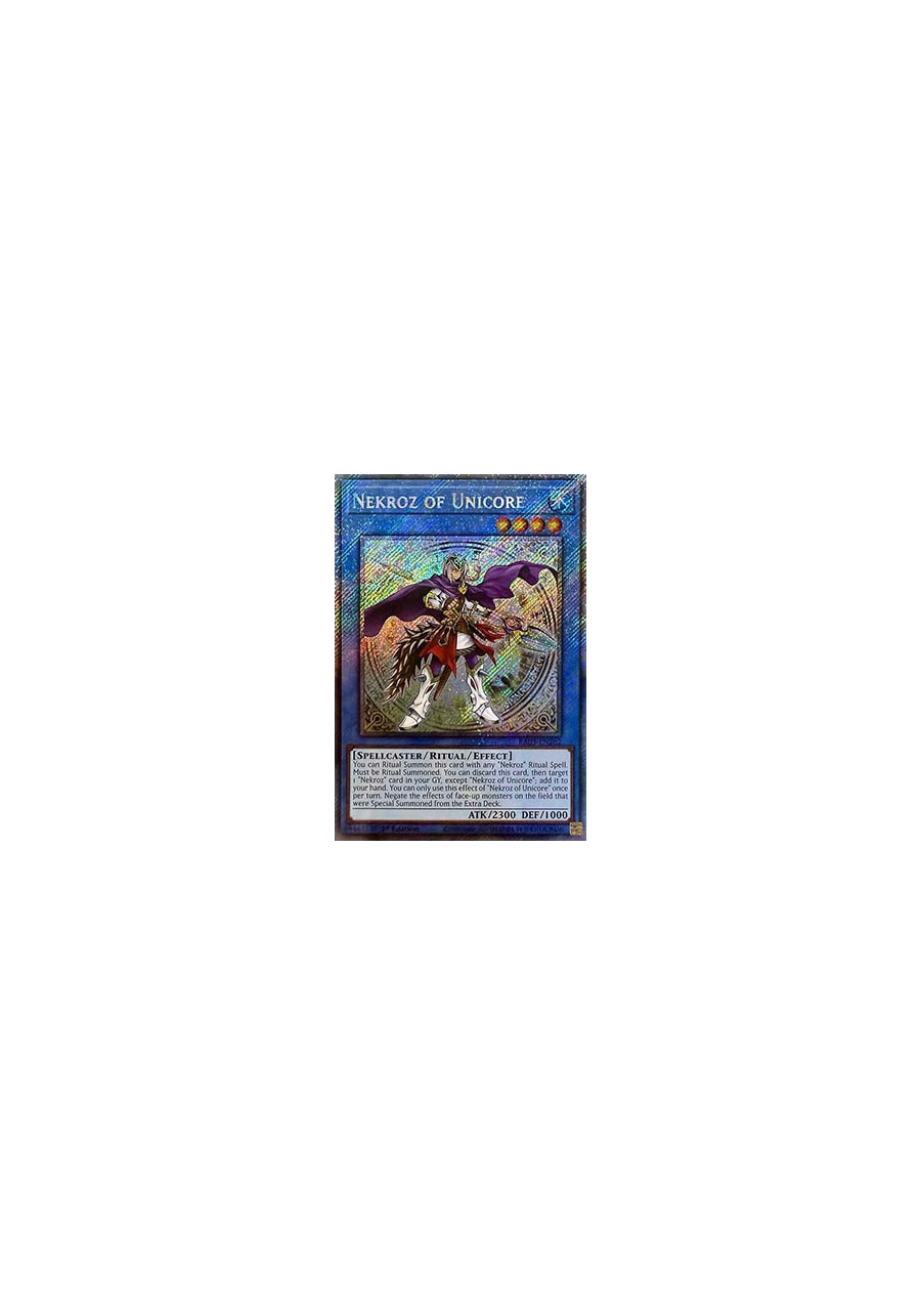 Nekroz of Unicore (V.1 - Platinum Secret Rare)