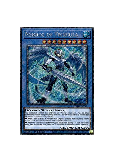 Nekroz of Trishula (V.1 - Platinum Secret Rare)