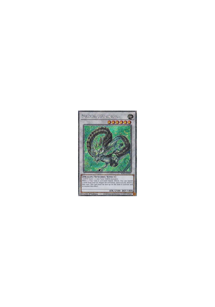 Naturia Barkion (V.1 - Platinum Secret Rare)