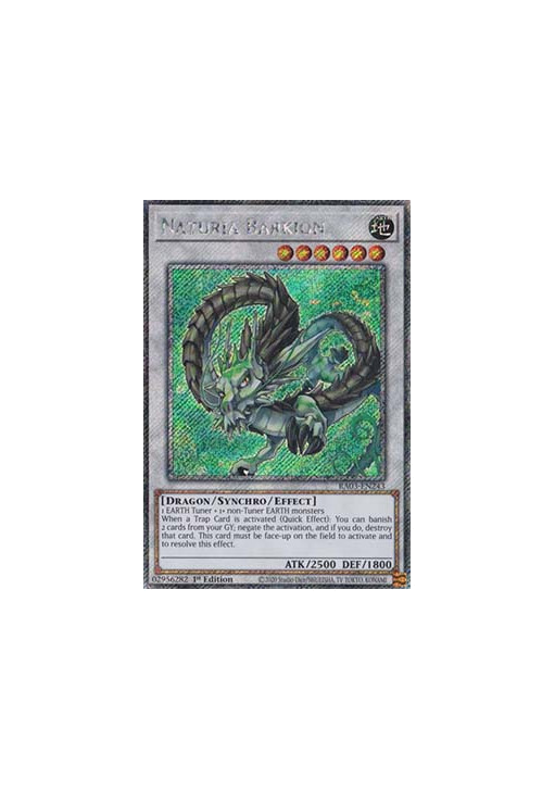 Naturia Barkion (V.1 - Platinum Secret Rare)