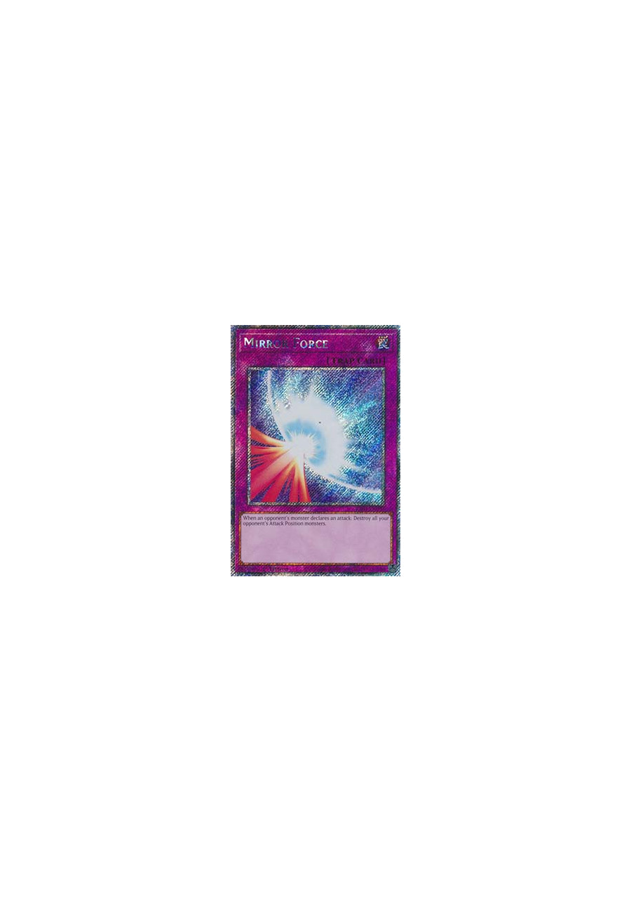 Mirror Force (V.1 - Platinum Secret Rare)