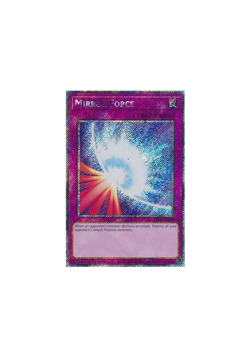 Mirror Force (V.1 - Platinum Secret Rare)