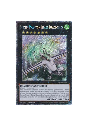Mecha Phantom Beast Dracossack (V.4 - Platinum Secret Rare)