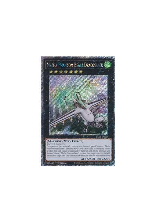 Mecha Phantom Beast Dracossack (V.4 - Platinum Secret Rare)