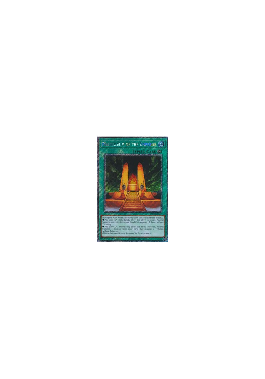 Mausoleum of the Emperor (V.1 - Platinum Secret Rare)